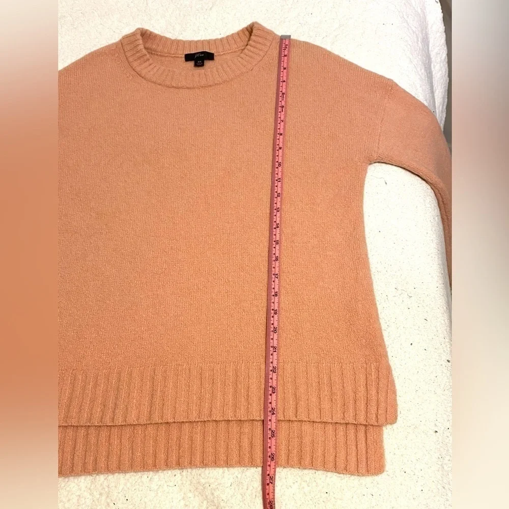 J.CREW Merino Wool/ Alpaca blend Oversized Crewneck Supersoft Sweater Size XS